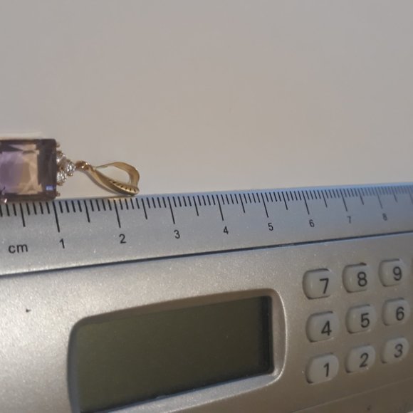 La Bolivianita (Ametrine) Earrings & Pendant Set - Picture 9 of 12
